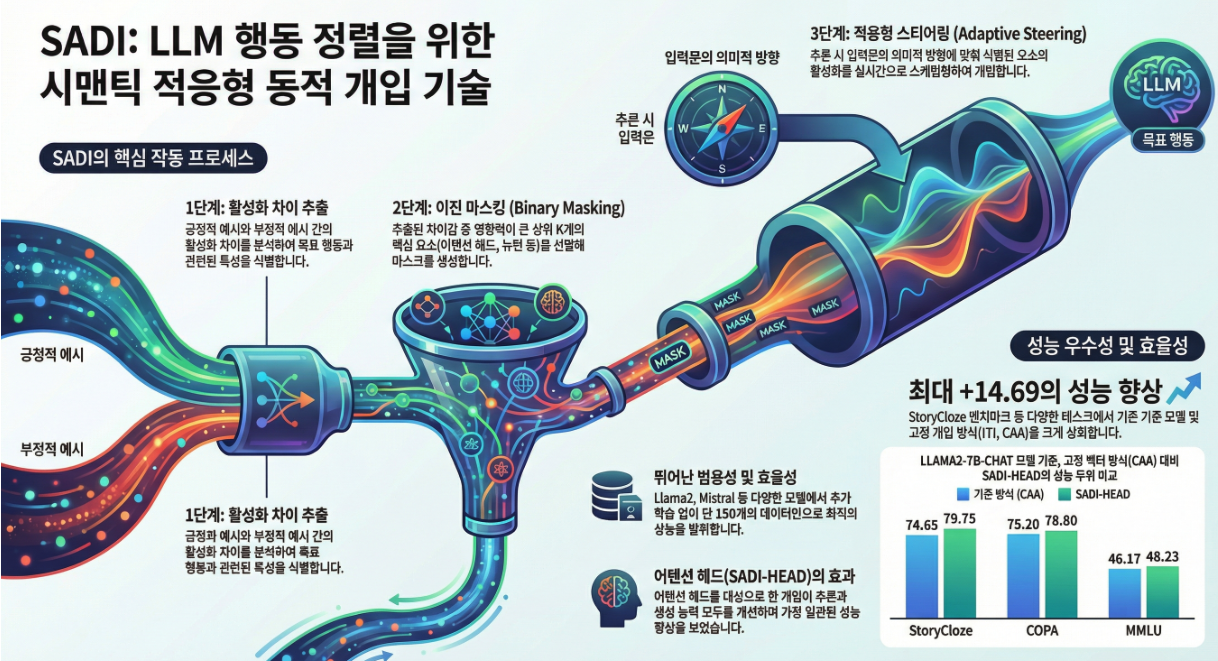 *** Semantics-Adaptive Activation Intervention for LLMs via Dynamic Steering Vectors (SADI) (ICLR 2025)