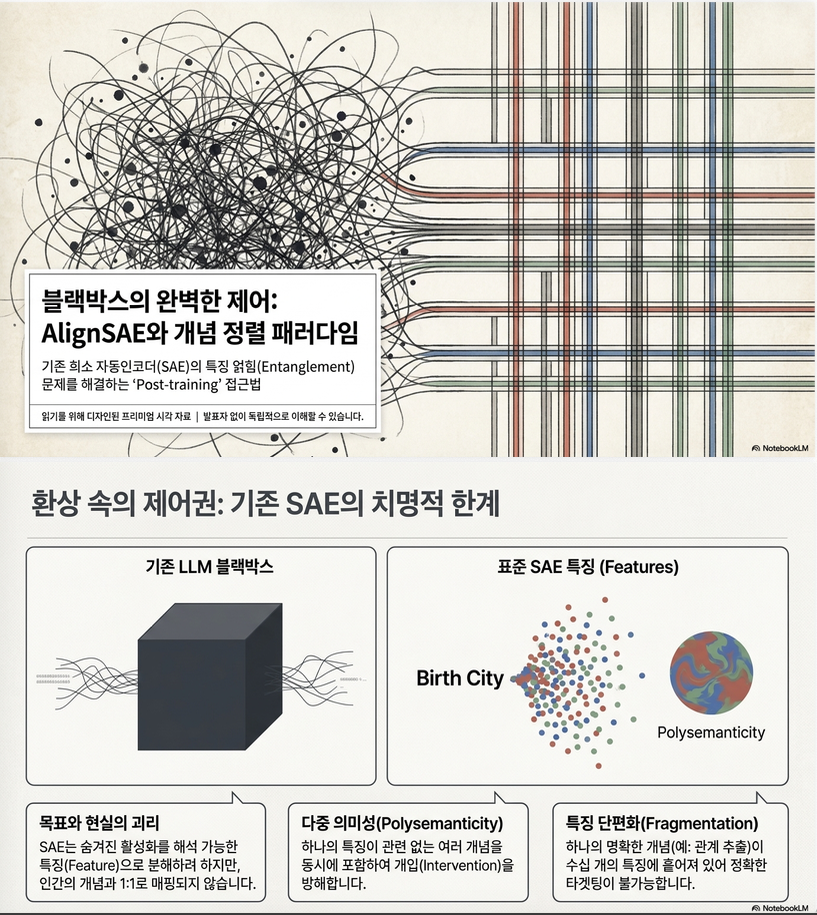 AlignSAE: Concept-Aligned Sparse Autoencoders (ArXiv 2026)